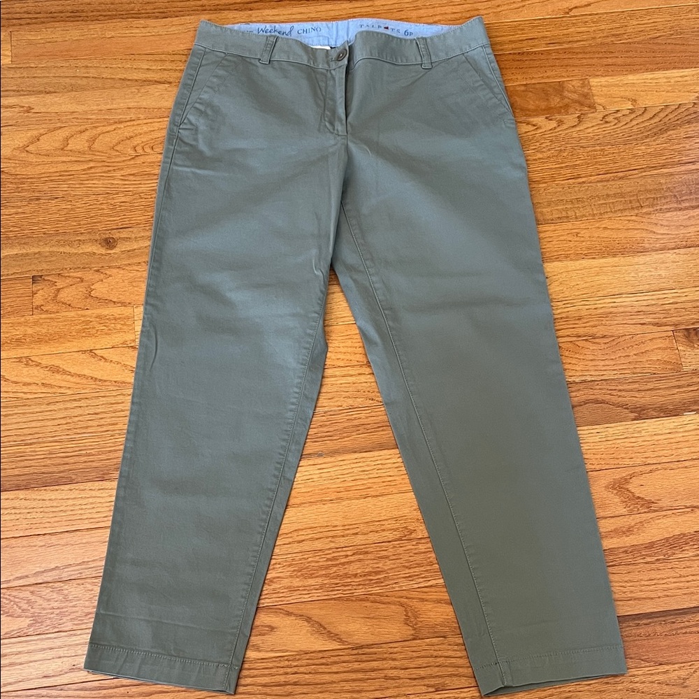 Talbots Women’s Olive Chino Pants